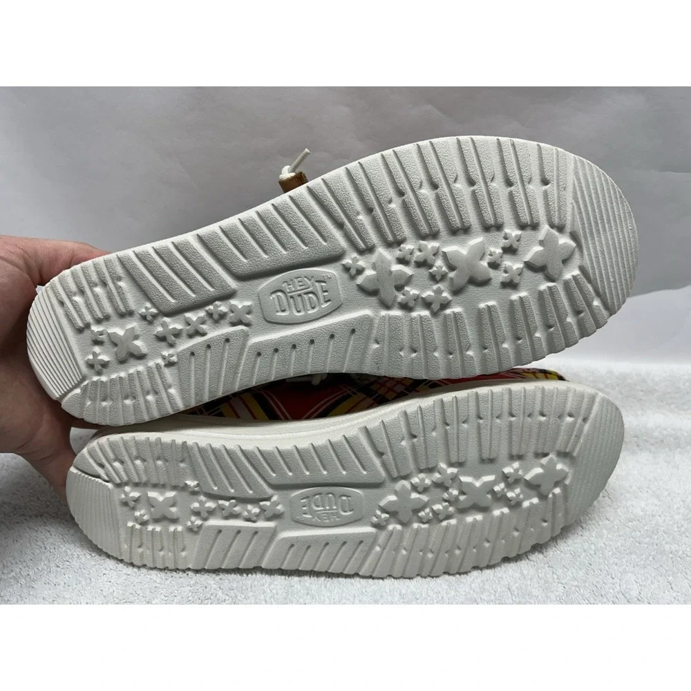Hey Dude Mens Size 8 W's 9 Wally Caddyshack Slip On Sneaker Shoes